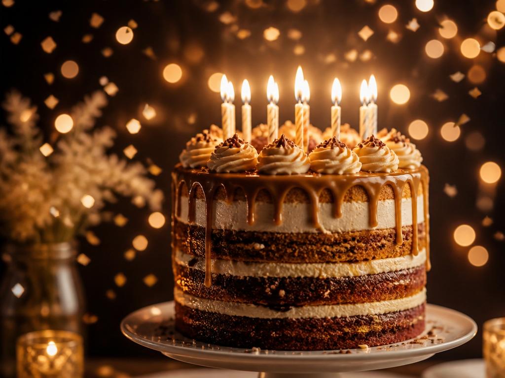 Birthday celebration card